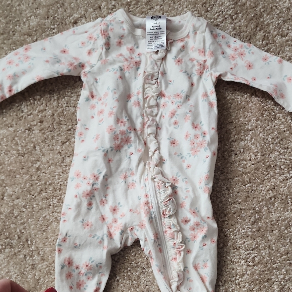 Floral Kids One Piece